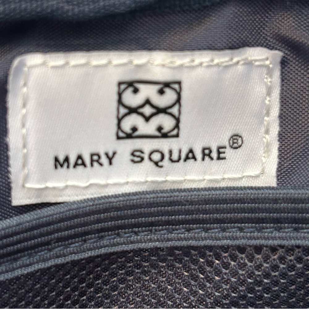 NWT Mary Square So Fly Crossbody Bag Butterfly Navy Orange Coral Belt‎ Bag - Picture 7 of 7